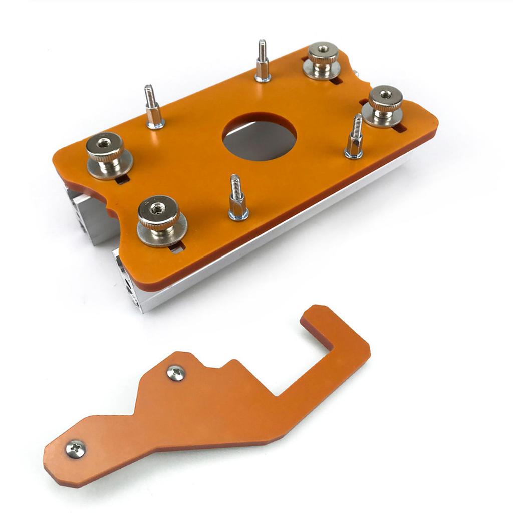 Wood Router Slotting Bracket  To 56mm Adjustable Base Trimmer Slotting Machine Bracket for Woodwork