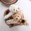 Headwear Bathing Plush Hair Accessories Korean Style Crab Clips Women Hair Clips Bear Hair Claws