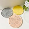 4pcs round mandala florals coaster silicone mold resin pouring coaster craft, diy concrete insulation mat