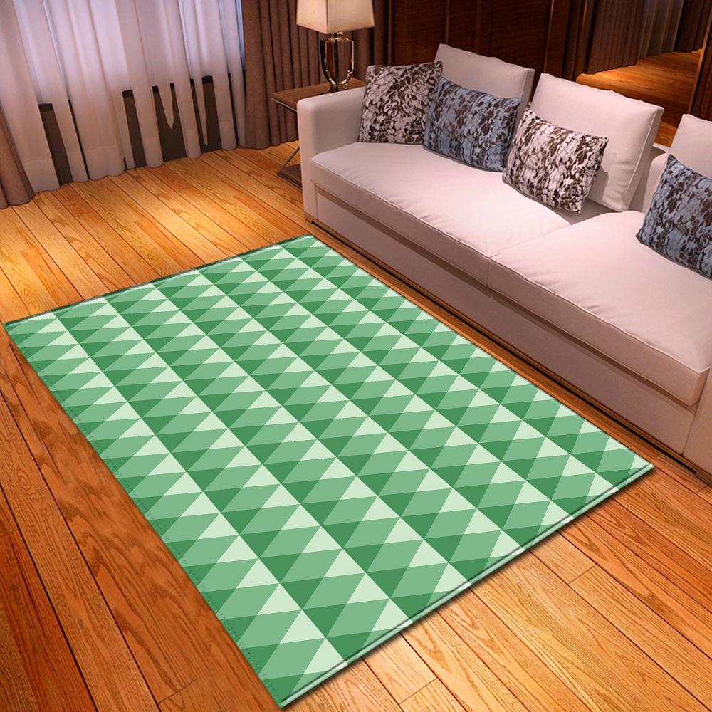 Geometric Shaped Floor Mat Bedroom Dining Room Carpet Carpet Doormat