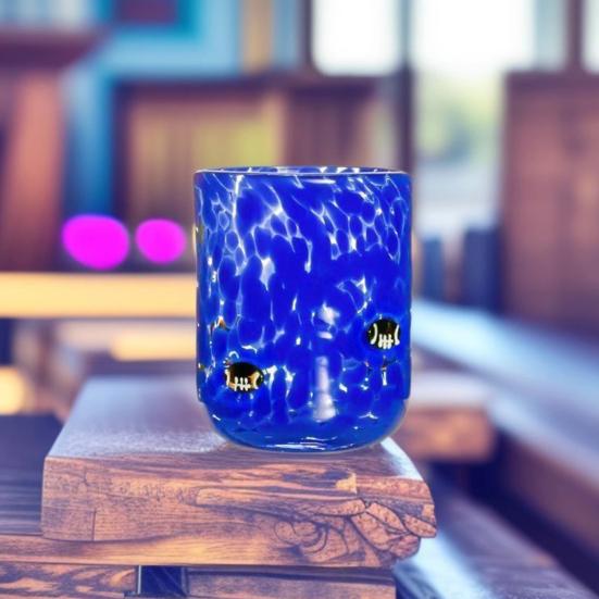 Christmas Icon Glass Holiday Themed Stemless Drinking Glasses Unique Texture Design Glassware Christmas Thanksgiving Party Decor