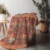 Multifaceted Mandala Pattern Decorative Throw Blanket Bed Sofa Cover Cushion for Home Decor Gift