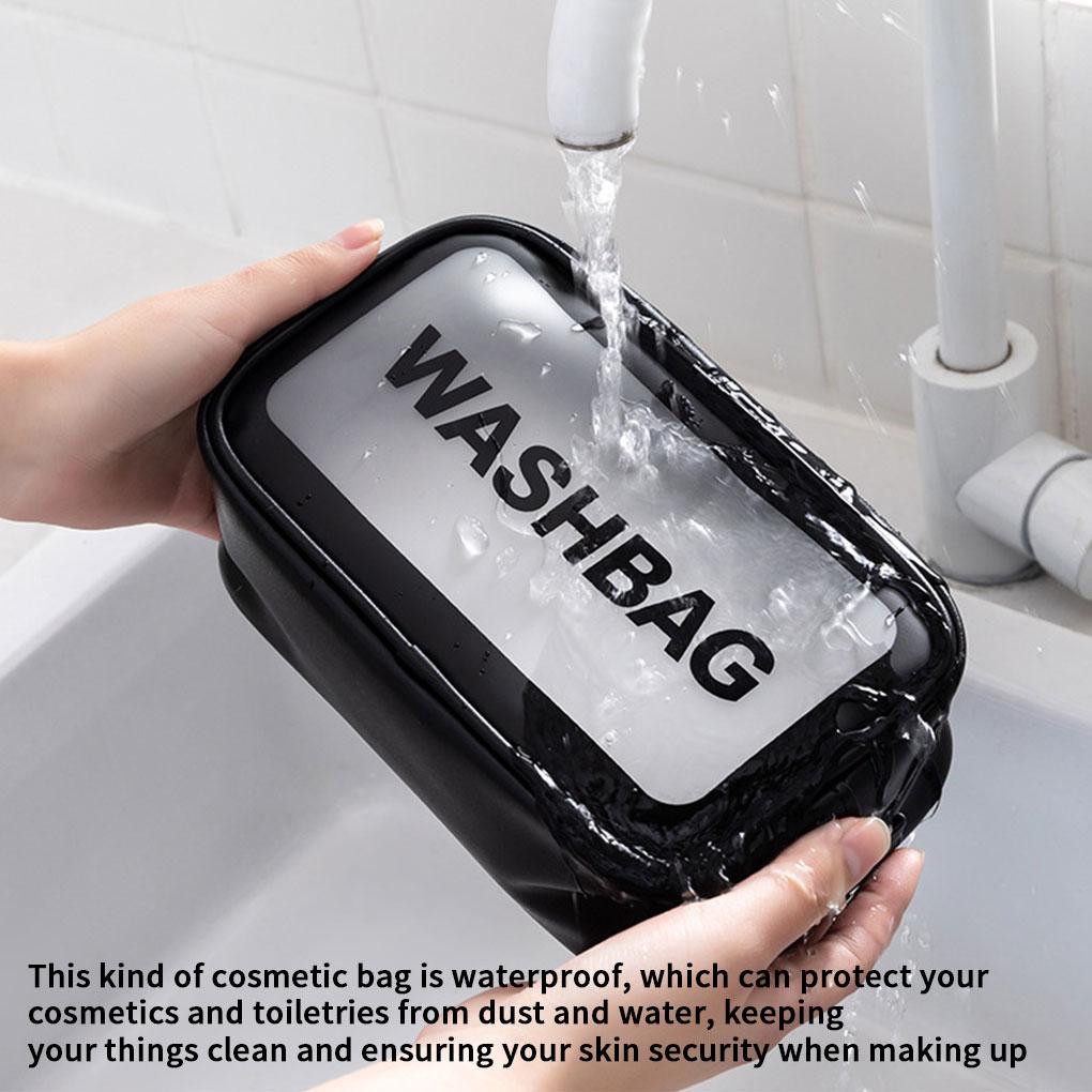 Women Travel Storage Bag Toiletry Organize Waterproof PVC Cosmetic Bag