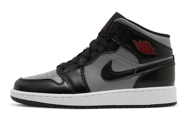 

Jordan 1 Mid Shadow Red GS 554725-096 36