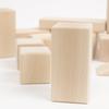 Grandpapa Original Building Block 22 Pieces with Storage Bag Japanese-Made Set, (White Wood)