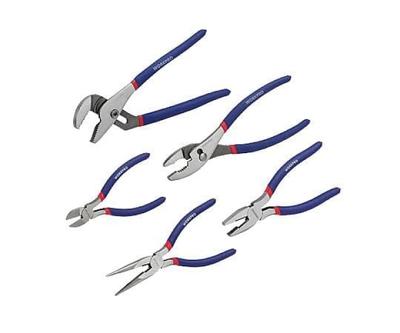 Szczypce WORKPRO idealne do majsterkowania wykonane z kutej WP201017 5-częściowy zestaw, praca, stal,