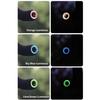 2Pcs Hollow Bicycles Handlebar End Cap Mountain Bike Handle End Cover Noctilucent Bicycles Handlebar Grip Plug Enduring