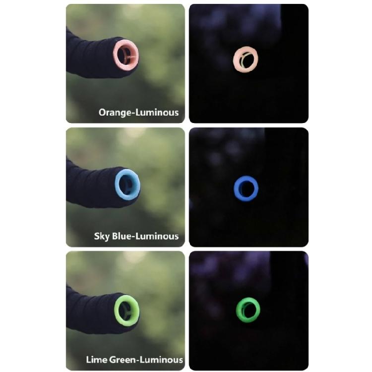 2Pcs Hollow Bicycles Handlebar End Cap Mountain Bike Handle End Cover Noctilucent Bicycles Handlebar Grip Plug Enduring