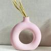 Hand Crafted Ceramic Donut Shaped Vase | for Unique Home Décor