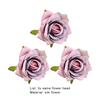 3Pcs Minimalist Simulation Rose Head Decorative Beautiful Increase Vitality Simulated Flower