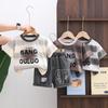 Boys' Trendy Summer 2026 Clothing Set: Stylish Thin Clothes for Little Boys
