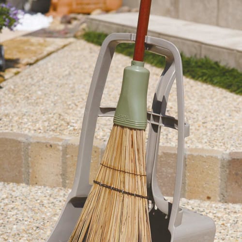 Azuma Industrial Gravel Sorting Cross-Shaped Dustpan, Separates Gravel and Leaves, Lightweight and Rust-Resistant Resin Dustpan, Width 33.5cm, Total L