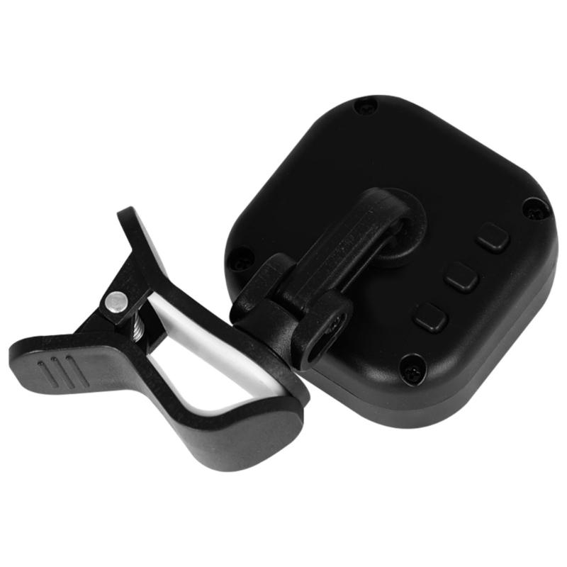 Rotating Guitar Tuner Professional Clip-On Tuner with Clear LCD Display Digital Electronic Tuner Guitar Accessories
