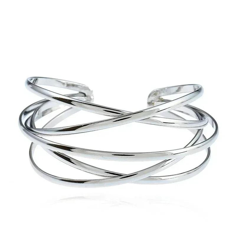 Stainless Steel Elegant Beaded Gold/ Silver Color 4 mm Round Chain Bracelets for Women 18K Gold Jewelry Accessories Wholesale