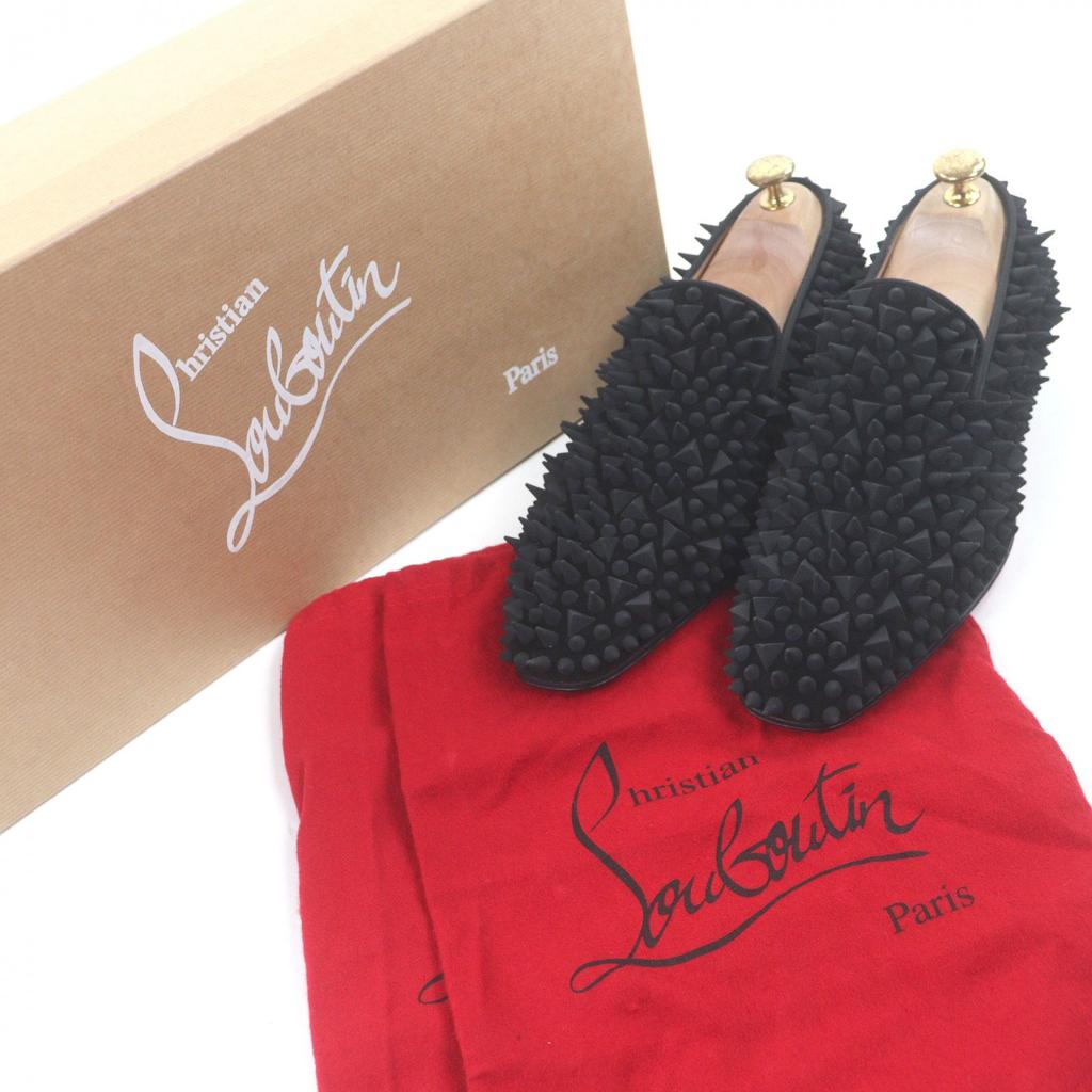 Mükemmel Christian Louboutin mokasen DANDY PIK PIK Çivili Çok Çivili Kullanılmış