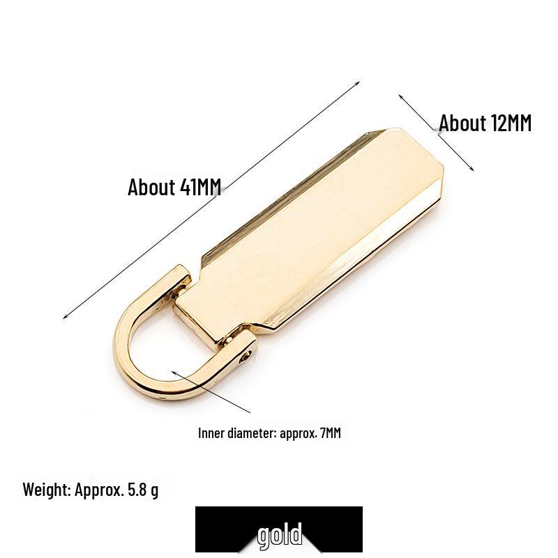 Alloy Detachable Zipper Puller for Jackets and Backpacks
