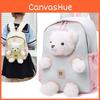 Kids Backpack With Cute Bear And Durable Oxford Material For School Travel