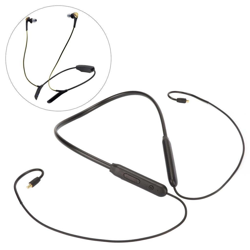 Bluetooth Sluchátko Bezdrátový Upgradovací Kabel s Mikrofonem a Ovladačem pro ATH CKS1100 E40 E50 E70 LS200