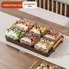 Elegant Multi-Section Candy Dish for Home: Nut & Dried Fruit Tray