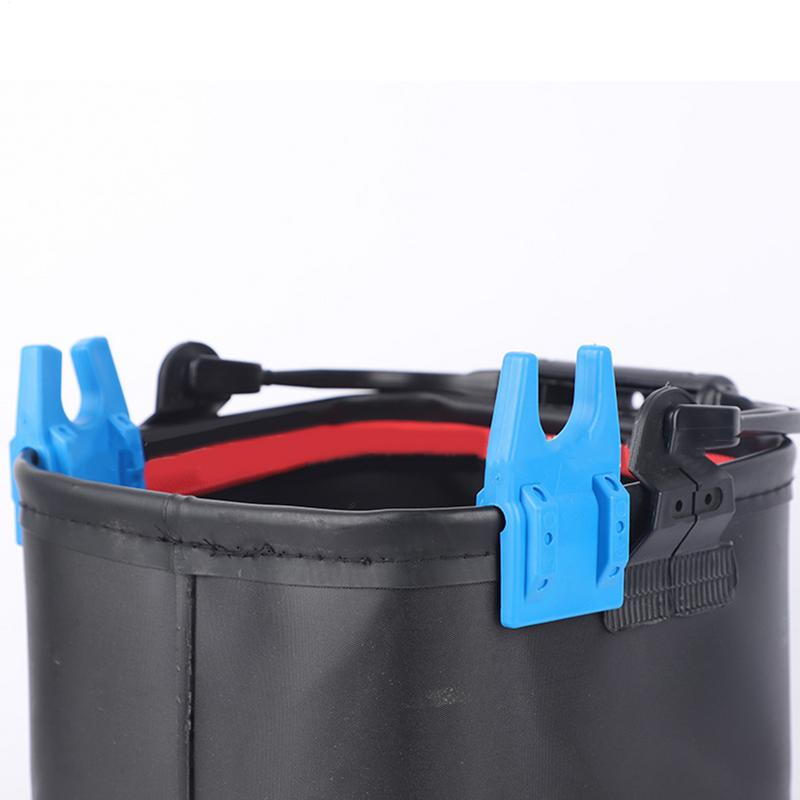 Ice Fishing Rod Holder Safe Bucket Rod Holders 2 Pieces Portable Compact Fishing Rod Racks For Fishing Enthusiast And Beginners