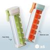 Ice Tube Making Trays Easy Push and Pop Out Ice Cube Molds Vertical Ice Cube Tray Ideal for Sports and Water Bottles