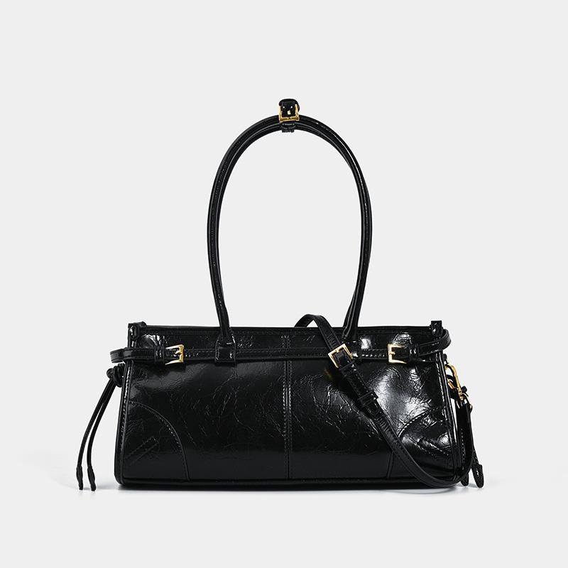 

Женская сумка-багет в стиле ретро в европейском и американском стиле 2024 года — большая вместимость, коллекция осень/зима