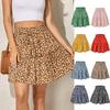 2021 Floral High Waist Women's A-line Midi Skirt - Shein Style