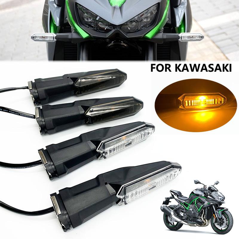 Passend für Z900 Z900RS Für KAWASAKI Z125 Z250 Z250SL Z300 Z400 Z650 Z750 Z800 Z1000 Z1000R LED Blinker Leuchte Blinker