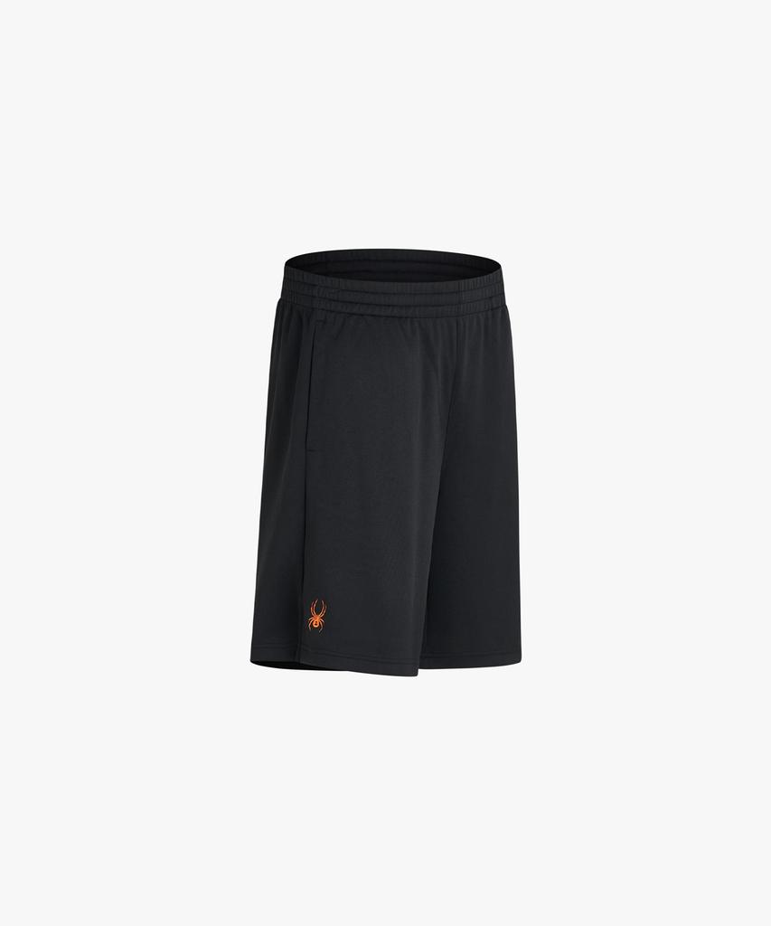 SPYDER Men'S Big Punch Boxing Club Mesh Jacquard Knee-Length Shorts Spjfcntr203Mblk