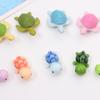 Magneti per Frigorifero Tartaruga 3D Dipinti a Mano - Adesivi Decorativi Animali Colorati