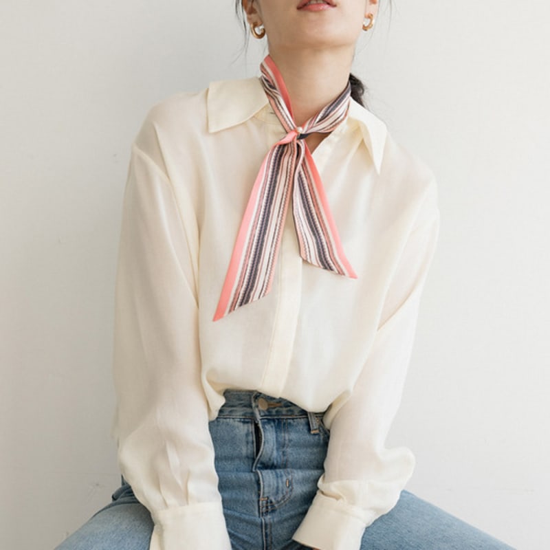 Saint Luxure Twilly Scarf Leo SL20SSTLE