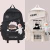 Japanese Cartoon Pattern Backpack Return To The Second Dimension, Primary School Students, Junior High School, Large-Capacity Schoolbag