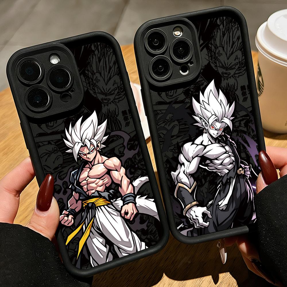 Black Anime Super Saiyans Hot Phone Case For IPhone 17e 17 16e 16 15 14 13 12 11 Air Pro Max Mini XR XS Plus Soft TPU Back Cover