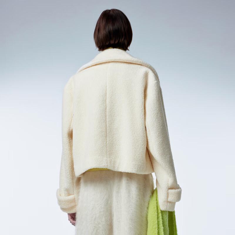 JNBY Faux Fur Collar Winter Coat