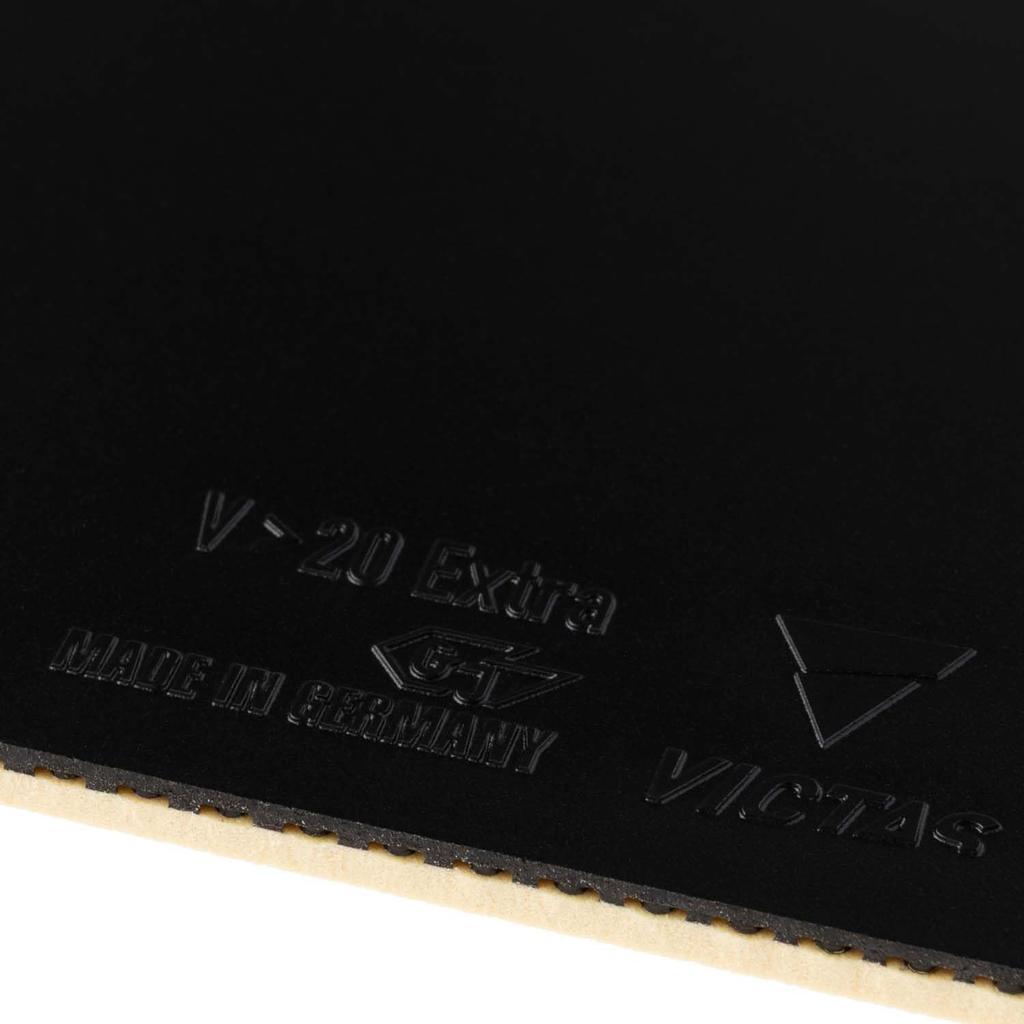Victas Table Tennis Rubber Extra High Energy Tension Inverted Rubber Black MAX 200110 V>20