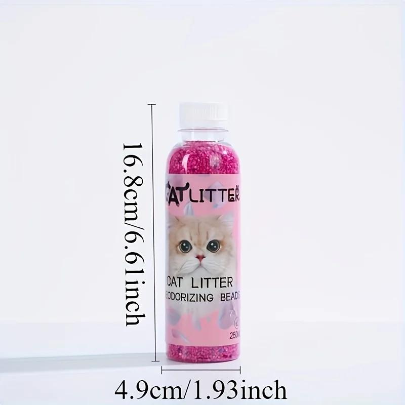 Litter Deodorant Beads 5 Aromas Quick Absorb Deodorizer for Kitty Toilet Granules Long Lasting Freshness Pet Cleaning Products