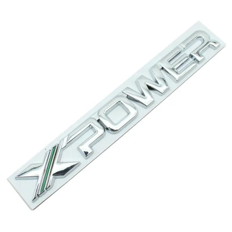 X-POWER original letter logo car sticker for MG 5 Scorpio 6 PHEV body side label rear trunk modified decorative universa decals