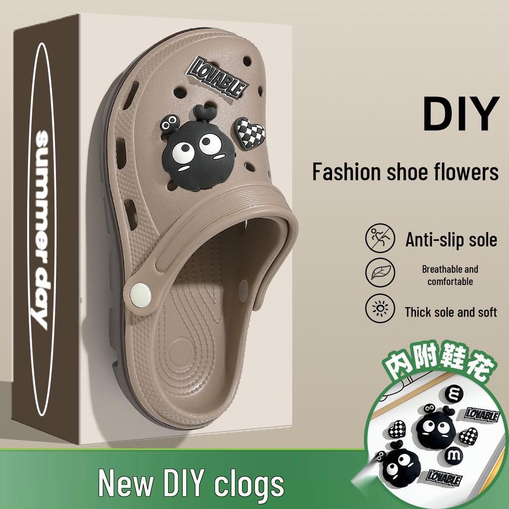 Breathable Non-slip Clogs: Men's & Women's Summer Shoes with Arch Support & Thick Sole