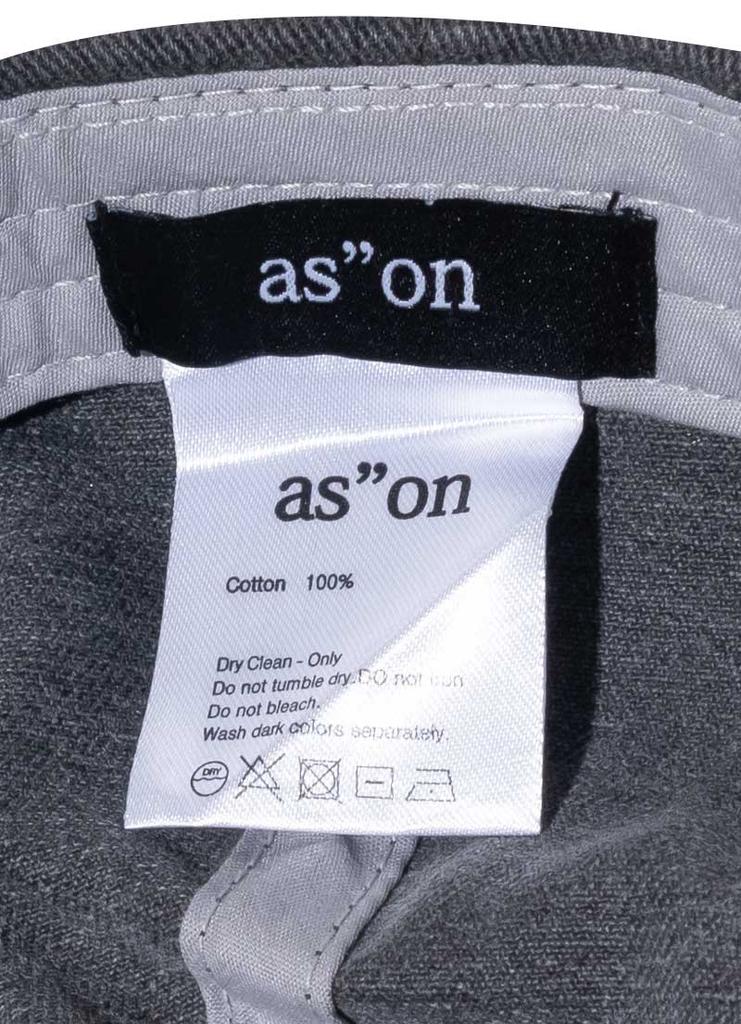 Aejeuon 99 Symbol Ball Cap / Charcoal