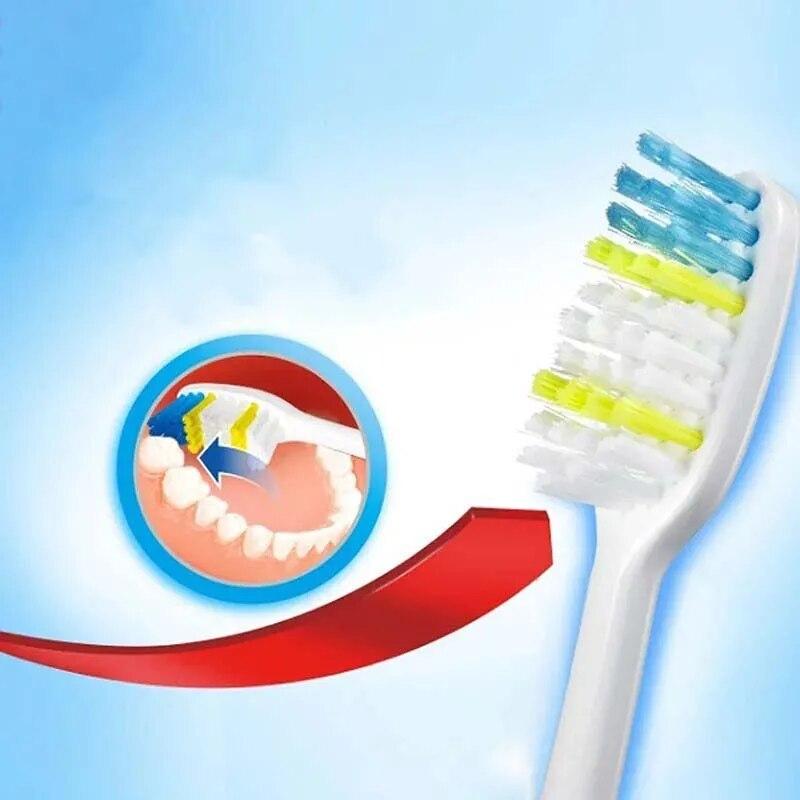 6pcs Toothbrushes Set - Random Colors,  Family/Couple Use, Travel Suit for Men & Women, Back Tooth Cleaning