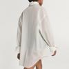 Adidas Originals FW25 Terrace Loose Fit Single Breasted Solid Color Long Sleeve Dress Women dresses KC6538