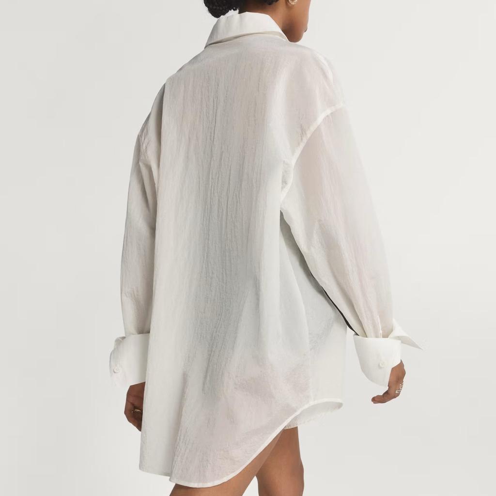 Adidas Originals FW25 Terrace Loose Fit Single Breasted Solid Color Long Sleeve Dress Women dresses KC6538