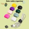 10/20Pcs Cable Organizer Clip Earphone Charging Date Power Cord Management Storage Buckle Portable Travel Home Desk Wire Holder Keeper