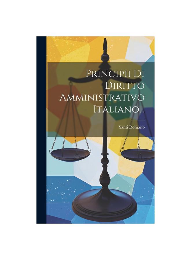 Bok Principii Di Diritto Amministrativo Italiano...
