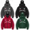 Y2K Streetwear Oversized Hooded Sweatshirt With Dual Cap Design Womens Loose Fit Long Sleeve Pullover