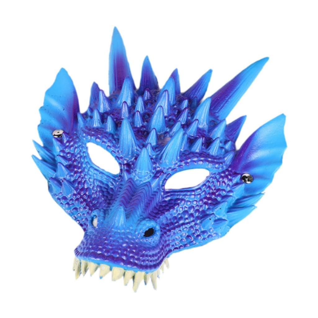 Maschera di Drago Maschera Cosplay Maschera di Animale Spaventosa per Spettacolo Teatrale Gadget per Feste