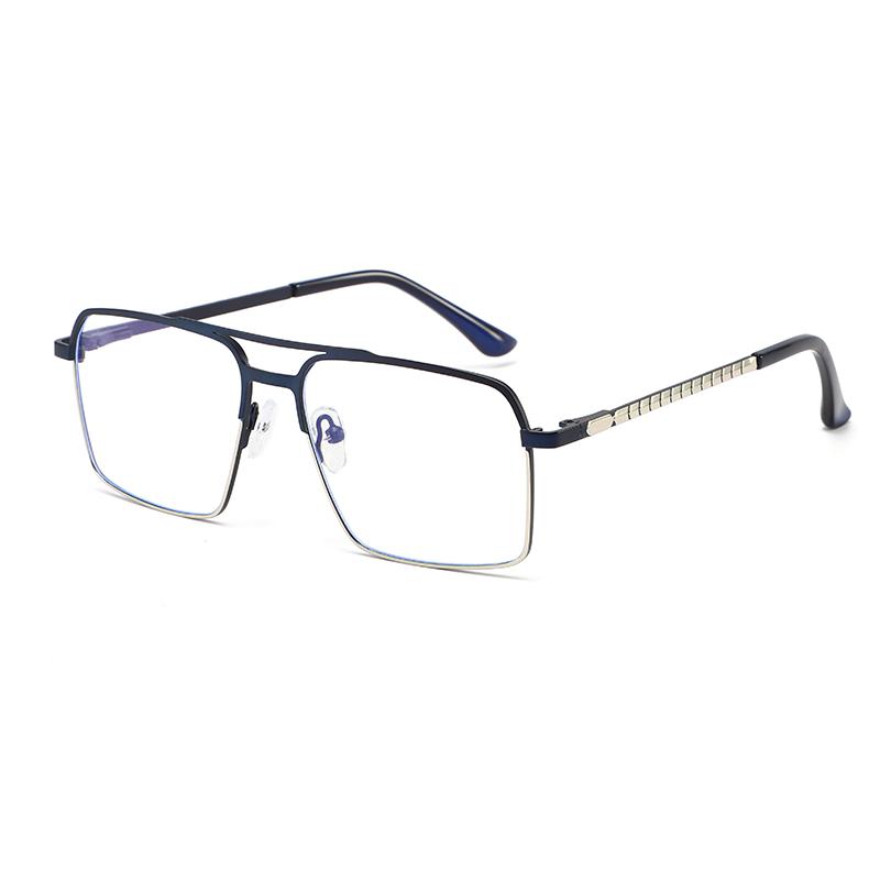 Square Large Frame Men's Glasses - New Classic Men's Eyeglass Frame - Anti-blue Light Glasses6004