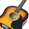 Guitare acoustique - 3rd avenue - sunburst - pack premium - son clair - adapté aux débutants