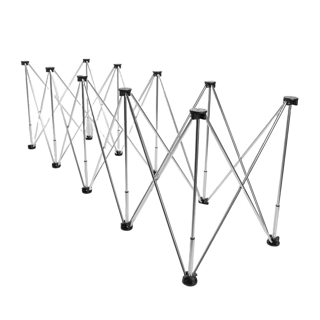 Portable Workbench 10 Legs 1000kg Bearing Capacity Multifunctional Folding Work Table for Woodworking Construction