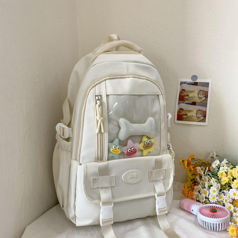 New Backpack High Capacity Senior High School Students Make Up Bag Backpack